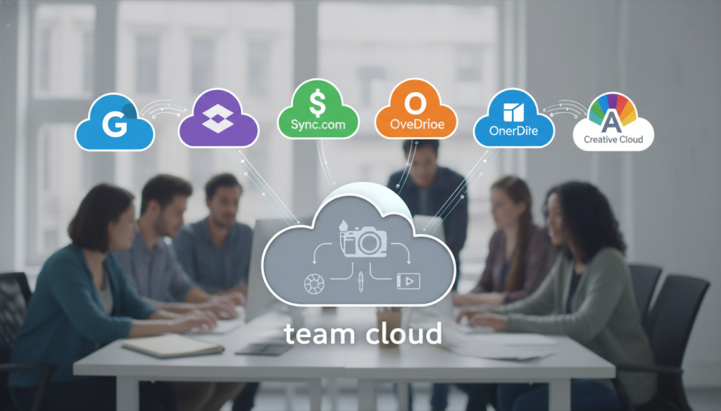 Comparison of the Best Cloud Storage Services for Small Creative Teams